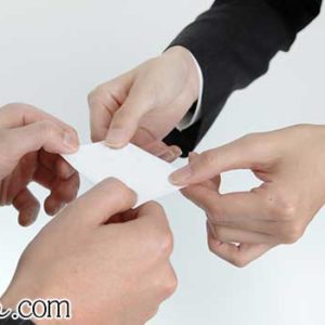 名刺交換