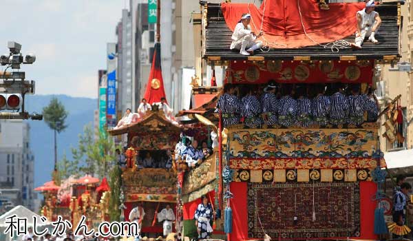 京都祇園祭の起こり